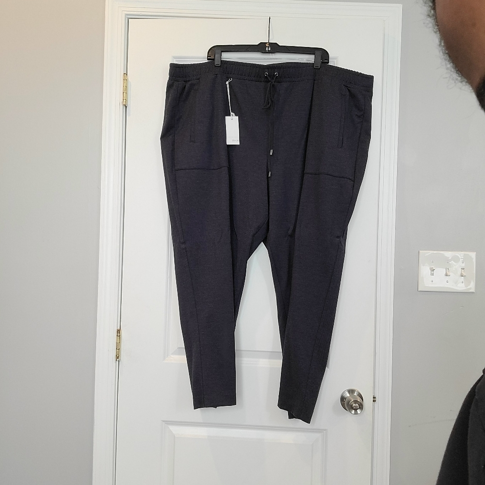 Lane Bryant Navy Ponte Ankle Pants